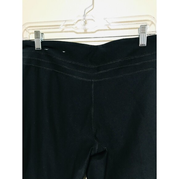 Nike Dri Fit Women's Capri Yoga Athletic Stretch Pants Size M Black - Picture 3 of 5